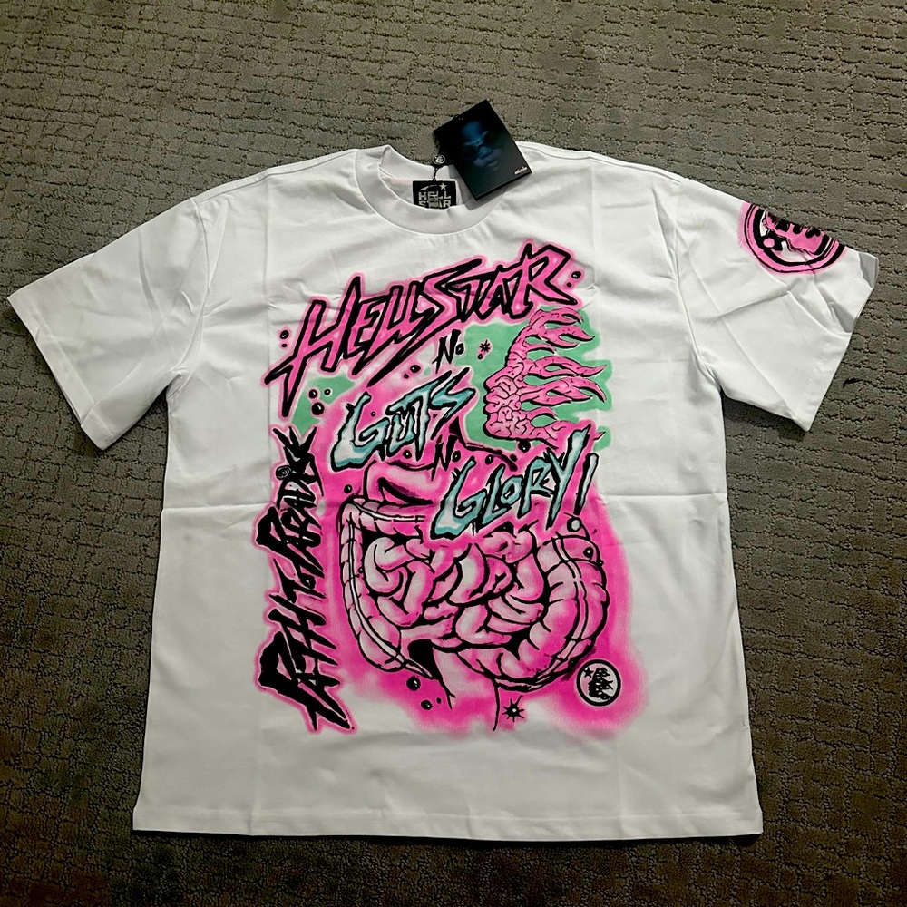 Hellstar T-shirt size large new with tags and bag